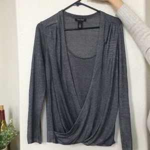 Blue and Gold, White House Black Market Sweater